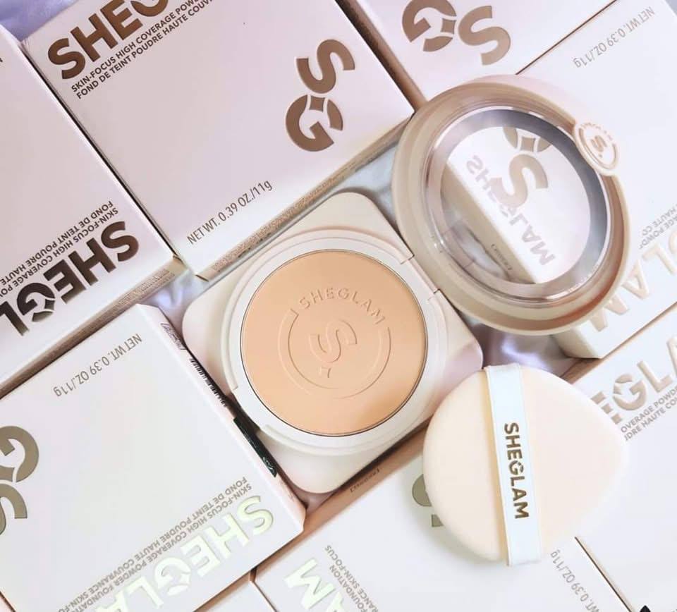 Skin high coverage powder foundation